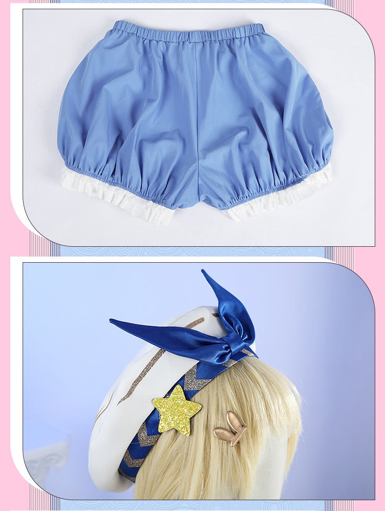 Infinity Nikki Nikki Cosplay Costume Kawaii Bubbly Voyage Outfit Set Sweet Dress with Hat