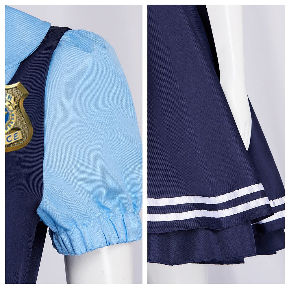Zootopia 2 Judy Hopps Costume Dress | 2025 Bunny Cop Cosplay Outfit for Halloween & Conventions