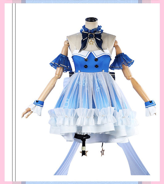 Infinity Nikki Nikki Cosplay Costume Kawaii Bubbly Voyage Outfit Set Sweet Dress with Hat