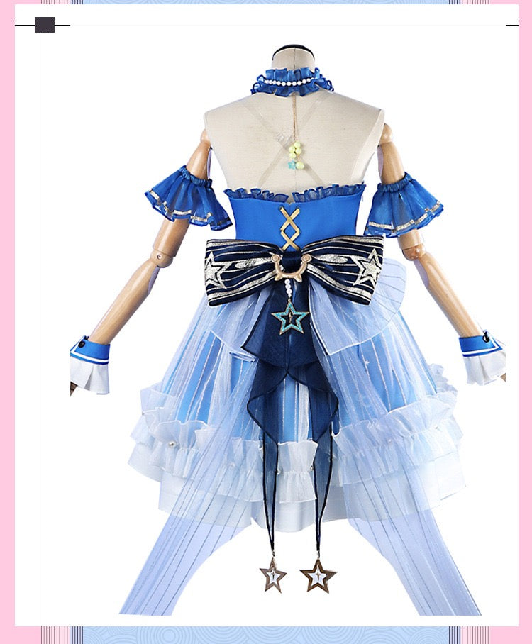 Infinity Nikki Nikki Cosplay Costume Kawaii Bubbly Voyage Outfit Set Sweet Dress with Hat