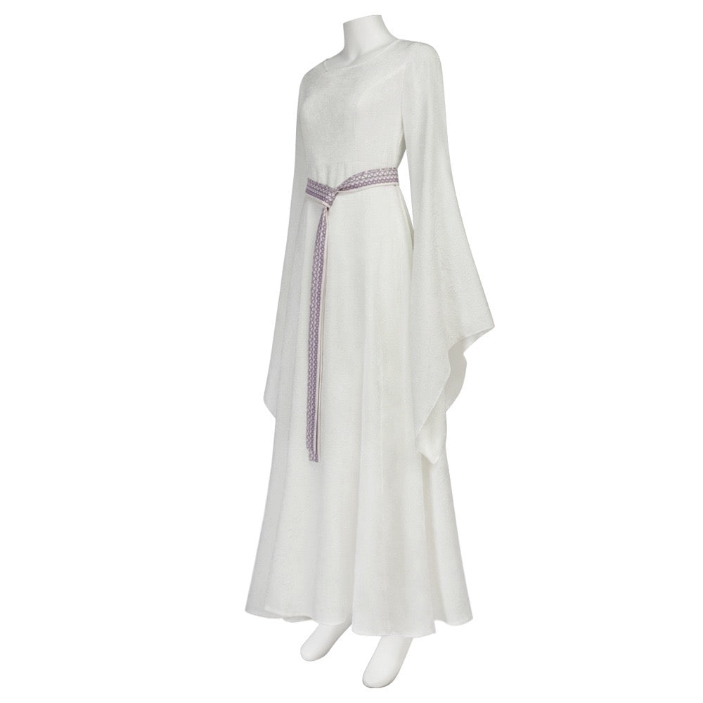 LOTR Galadriel Cosplay Dress -  Elven Queen Gown for Halloween