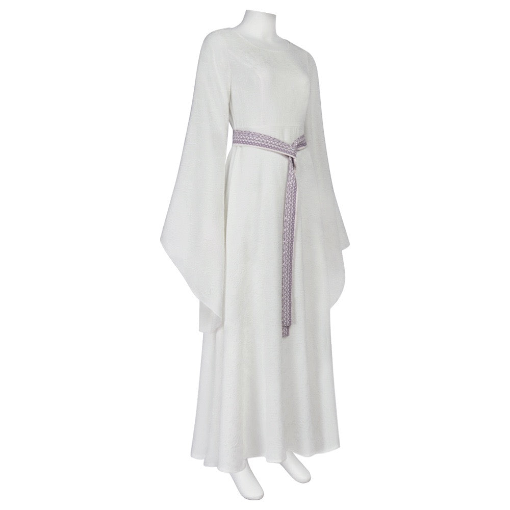 LOTR Galadriel Cosplay Dress -  Elven Queen Gown for Halloween