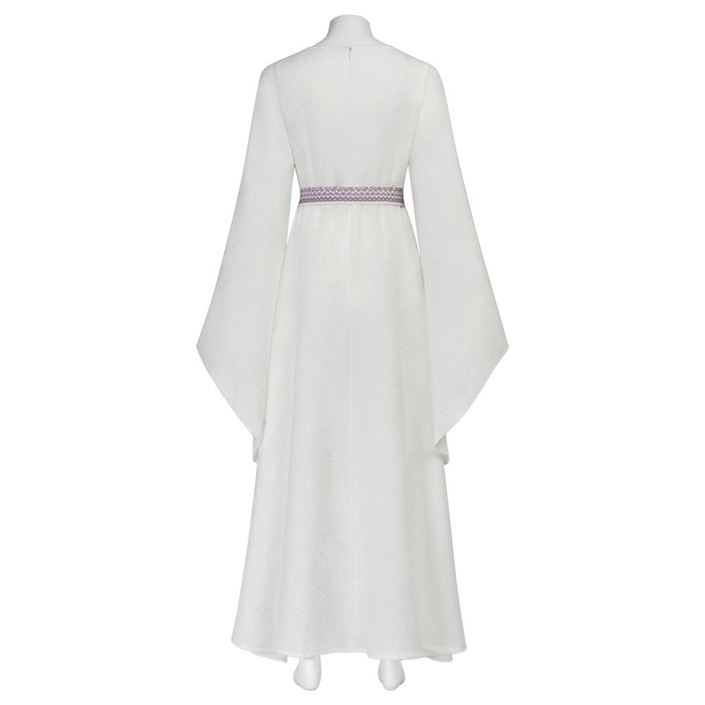 LOTR Galadriel Cosplay Dress -  Elven Queen Gown for Halloween
