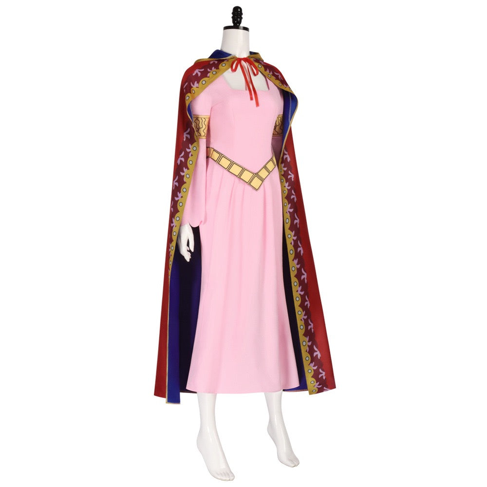 Princess Vivi Cosplay Costume Full Outfit | One Piece Anime Cos Dress for Convention, Halloween